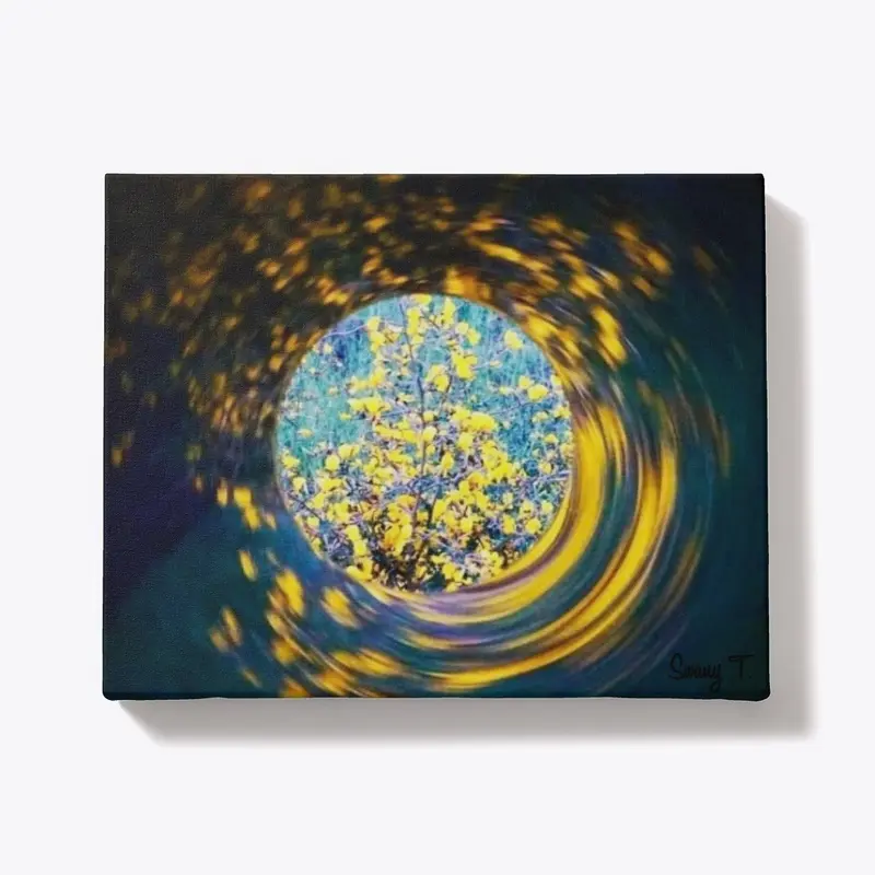 Spiral Nature Canvas - Item #1